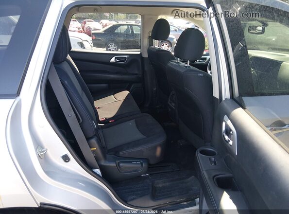 5N1DR2MM9KC605177 2019 NISSAN PATHFINDER Silver Vista de la etiqueta del VIN