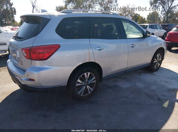 5N1DR2MM9KC605177 2019 NISSAN PATHFINDER Silver Trasero derecho