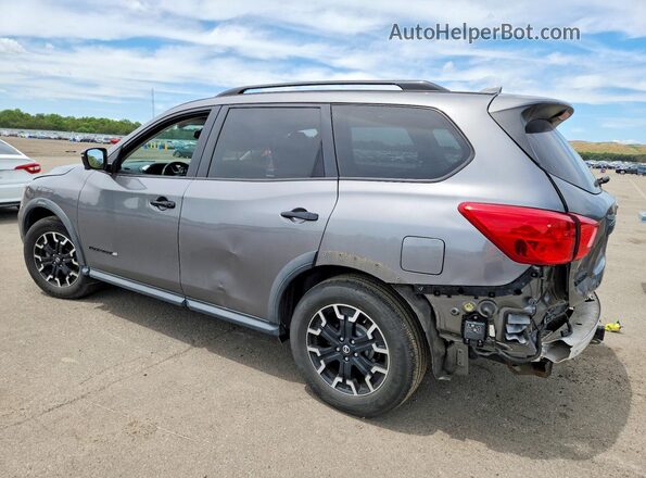 5N1DR2MM9KC649681 2019 NISSAN PATHFINDER Gray Rear left