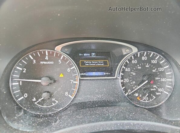 5N1DR2MM9KC649681 2019 NISSAN PATHFINDER Gray Instrument cluster view