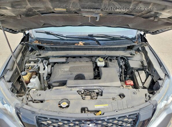 5N1DR2MM9KC649681 2019 NISSAN PATHFINDER Gray Engine compartment view
