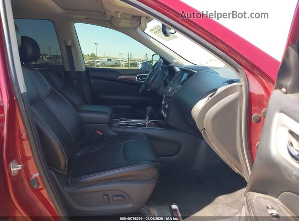 5N1DR2MM9KC651558 2019 NISSAN PATHFINDER Red Սալոնի դիմացի տեսք