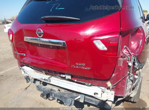 5N1DR2MM9KC651558 2019 NISSAN PATHFINDER Red Դիմացի տեսք