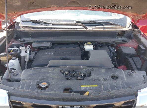 5N1DR2MM9KC651558 2019 NISSAN PATHFINDER Red Հետևի տեսք