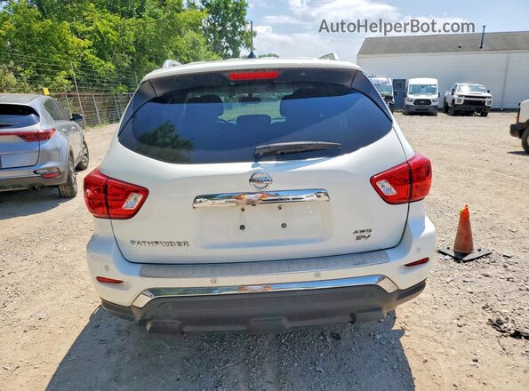 5N1DR2MMXHC635121 2017 NISSAN PATHFINDER White Widok z tyłu