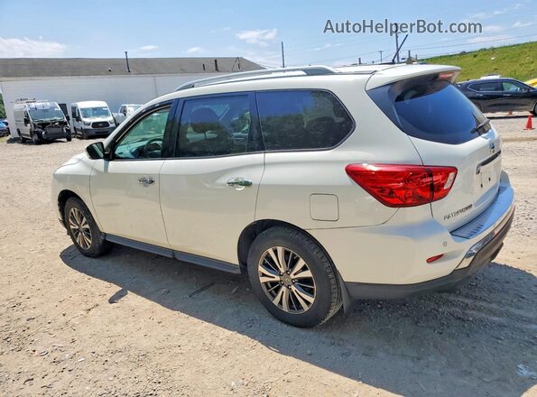 5N1DR2MMXHC635121 2017 NISSAN PATHFINDER White Tył lewy