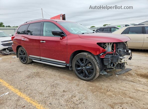 5N1DR2MMXHC659693 2017 NISSAN PATHFINDER Red წინა მარჯვენა