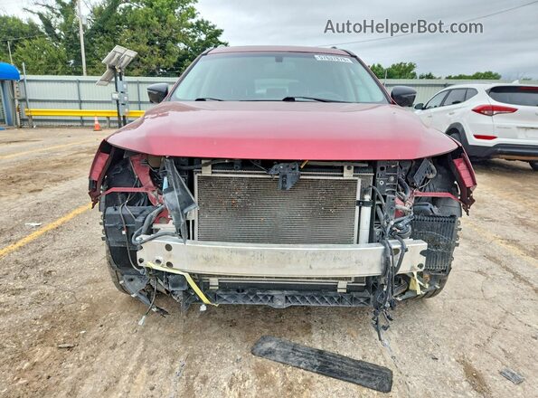 5N1DR2MMXHC659693 2017 NISSAN PATHFINDER Red წინა ხედი