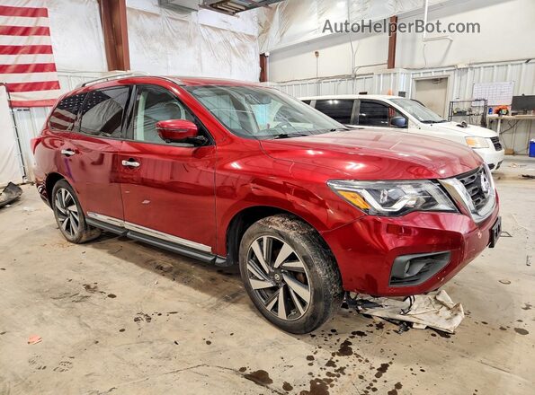 5N1DR2MMXJC625341 2018 NISSAN PATHFINDER Burgundy Przód prawy