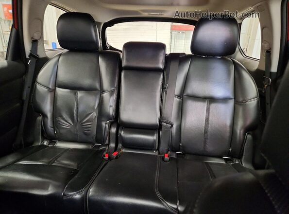 5N1DR2MMXJC625341 2018 NISSAN PATHFINDER Burgundy Widok tylnych siedzeń
