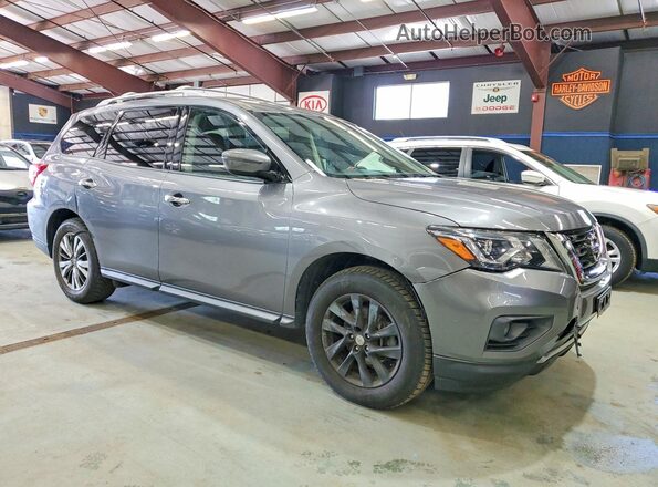 5N1DR2MMXJC664091 2018 NISSAN PATHFINDER Gray Առջևի աջ