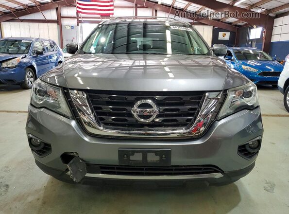 5N1DR2MMXJC664091 2018 NISSAN PATHFINDER Gray Դիմացի տեսք