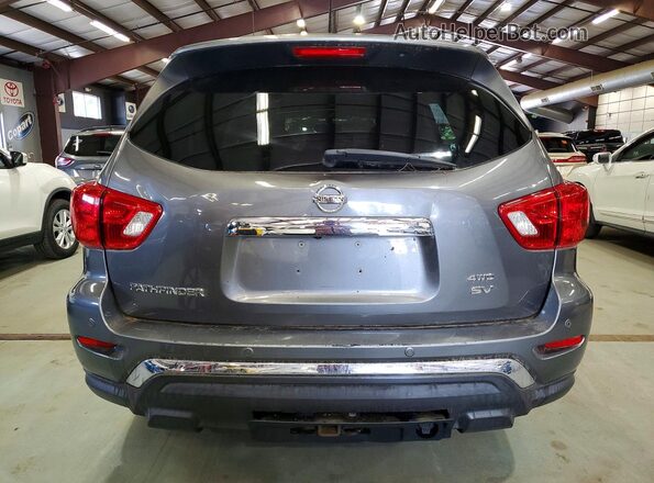 5N1DR2MMXJC664091 2018 NISSAN PATHFINDER Gray Հետևի տեսք