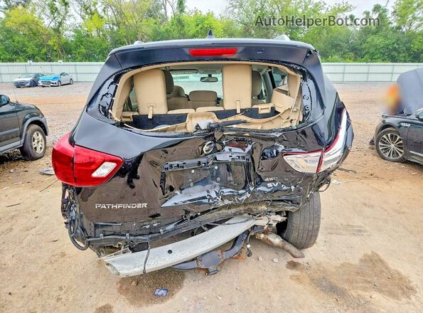 5N1DR2MMXKC584842 2019 NISSAN PATHFINDER Black Հետևի տեսք