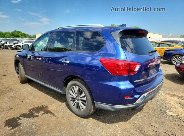 5N1DR2MMXKC592701 2019 NISSAN PATHFINDER Blue Задня ліва чверть