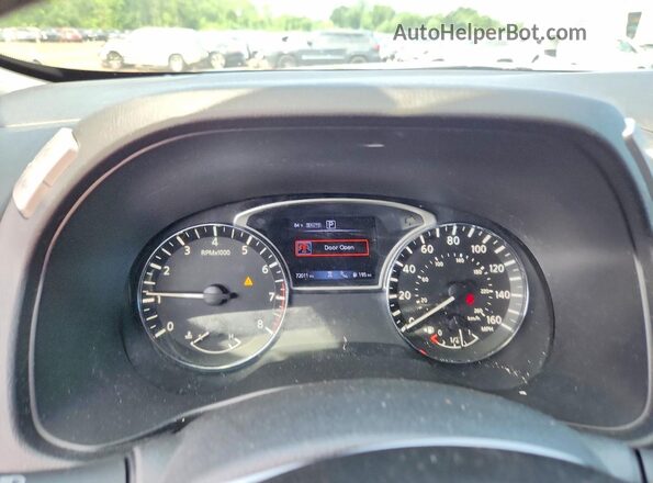 5N1DR2MMXKC592701 2019 NISSAN PATHFINDER Blue Вид щитка приладів