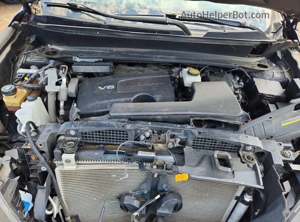 5N1DR2MMXKC592701 2019 NISSAN PATHFINDER Blue Вид задньої частини салону