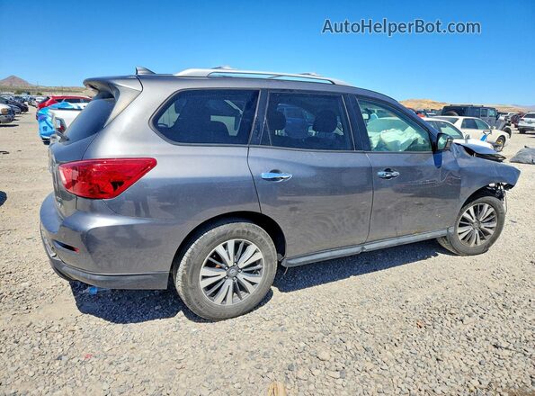 5N1DR2MMXKC598501 2019 NISSAN PATHFINDER Gray Trasero derecho