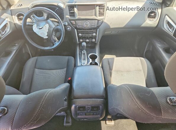 5N1DR2MMXKC598501 2019 NISSAN PATHFINDER Gray Vista del salpicadero