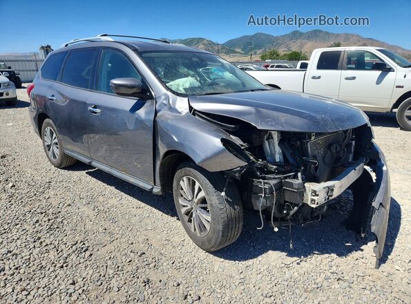5N1DR2MMXKC598501 2019 NISSAN PATHFINDER Gray Delantero derecho