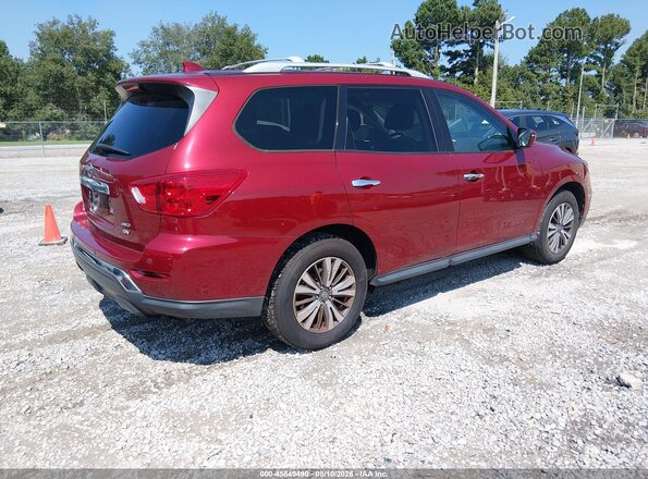 5N1DR2MMXKC615071 2019 NISSAN PATHFINDER Red Trasero derecho