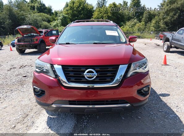 5N1DR2MMXKC615071 2019 NISSAN PATHFINDER Red Vista del cuadro de instrumentos