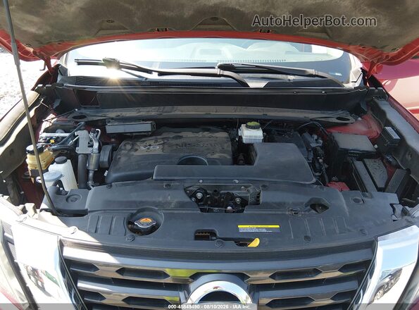 5N1DR2MMXKC615071 2019 NISSAN PATHFINDER Red Vista trasera