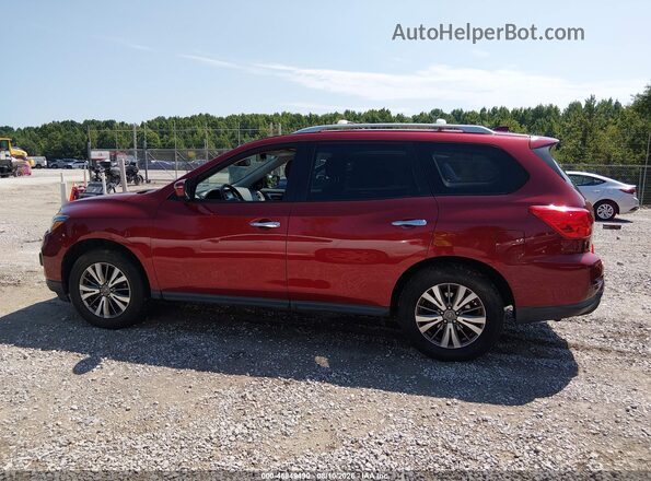 5N1DR2MMXKC615071 2019 NISSAN PATHFINDER Red Vista interior de 360 grados