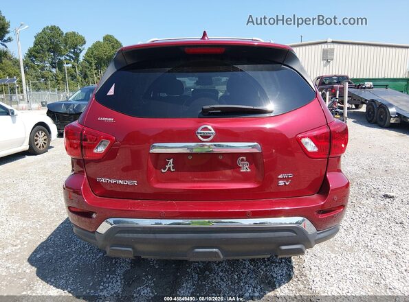 5N1DR2MMXKC615071 2019 NISSAN PATHFINDER Red 