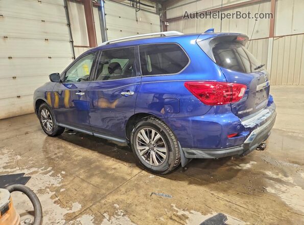 5N1DR2MMXKC632730 2019 NISSAN PATHFINDER Blue უკანა მარცხენა