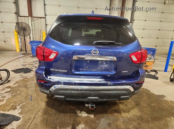 5N1DR2MMXKC632730 2019 NISSAN PATHFINDER Blue უკანა ხედი