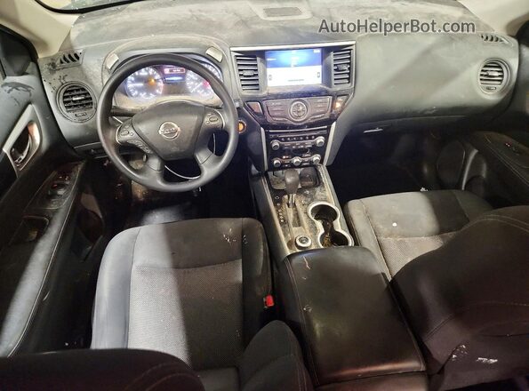 5N1DR2MMXKC632730 2019 NISSAN PATHFINDER Blue წინა პანელის ხედი