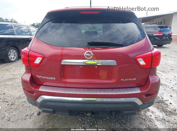 5N1DR2MN0HC910567 2017 NISSAN PATHFINDER Red 