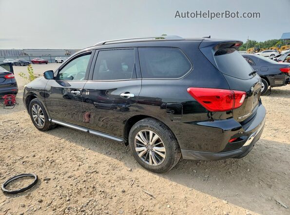 5N1DR2MN0JC636177 2018 NISSAN PATHFINDER Black Հետևի ձախ