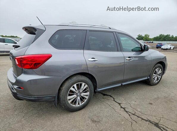 5N1DR2MN0JC655120 2018 NISSAN PATHFINDER Gray Задня права чверть