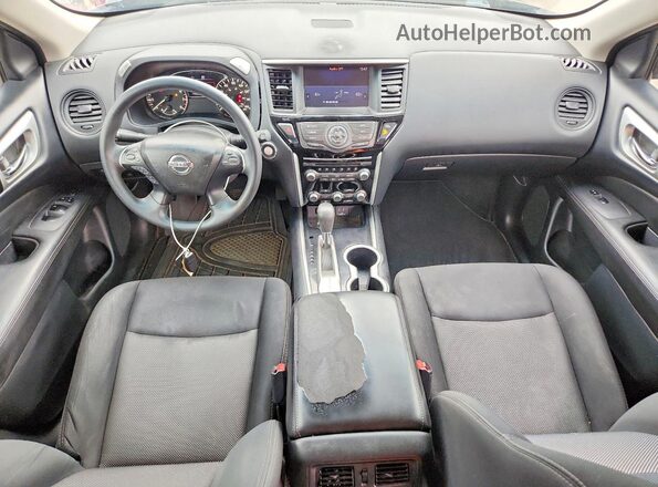 5N1DR2MN0JC655120 2018 NISSAN PATHFINDER Gray Вид панелі приладів