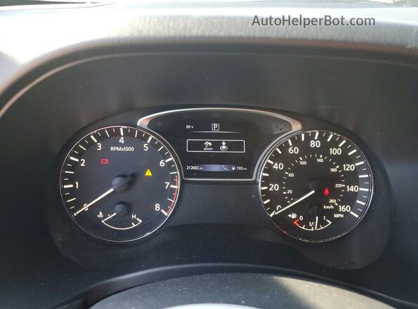 5N1DR2MN0KC596877 2019 NISSAN PATHFINDER White Вид щитка приладів