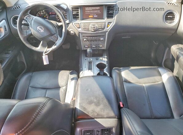 5N1DR2MN0KC596877 2019 NISSAN PATHFINDER White Вид панелі приладів