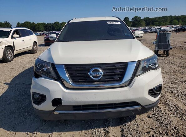 5N1DR2MN0KC596877 2019 NISSAN PATHFINDER White Вид спереду
