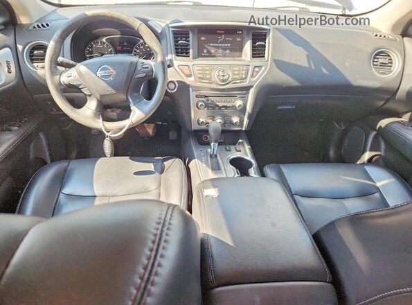 5N1DR2MN0KC604539 2019 NISSAN PATHFINDER Gray წინა პანელის ხედი