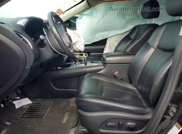 5N1DR2MN1HC604252 2017 NISSAN PATHFINDER Black Вид салону спереду