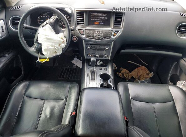 5N1DR2MN1HC604252 2017 NISSAN PATHFINDER Black Вид панелі приладів