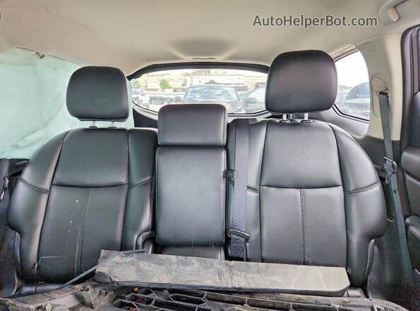 5N1DR2MN1HC604252 2017 NISSAN PATHFINDER Black Вид задніх сидінь