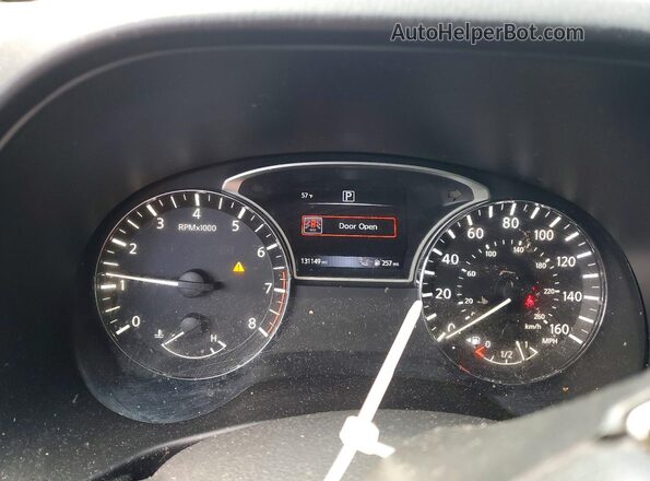 5N1DR2MN1HC604252 2017 NISSAN PATHFINDER Black Вид щитка приладів