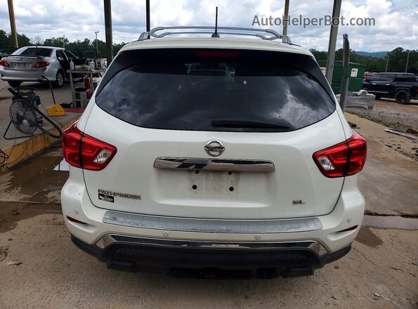 5N1DR2MN1HC625618 2017 NISSAN PATHFINDER White უკანა ხედი