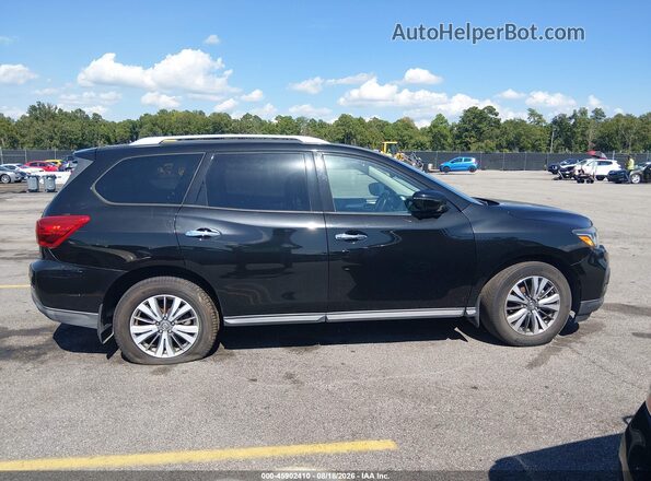 5N1DR2MN1HC632116 2017 NISSAN PATHFINDER Black Вид задньої частини салону