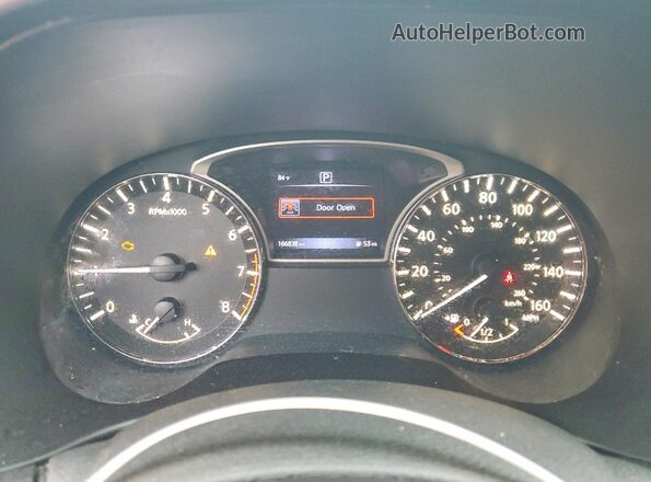 5N1DR2MN1HC653466 2017 NISSAN PATHFINDER Белый Вид щитка приборов