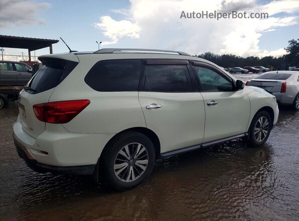 5N1DR2MN1HC653466 2017 NISSAN PATHFINDER Белый Задняя правая четверть
