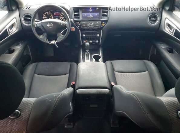 5N1DR2MN1HC653466 2017 NISSAN PATHFINDER Белый Вид панели приборов