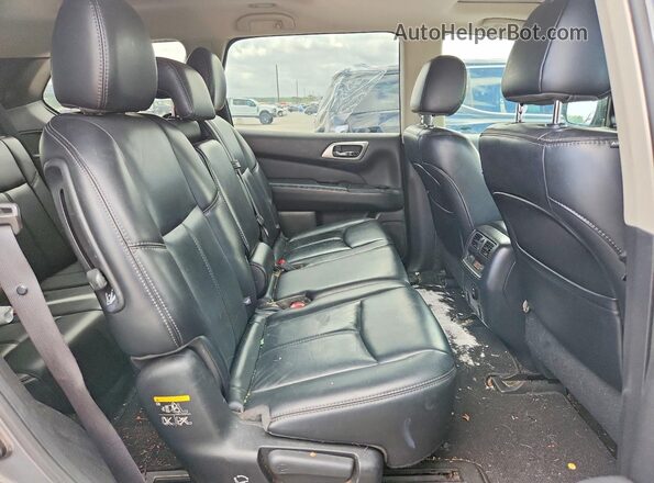 5N1DR2MN1HC656903 2017 NISSAN PATHFINDER Серый Вид задней части салона